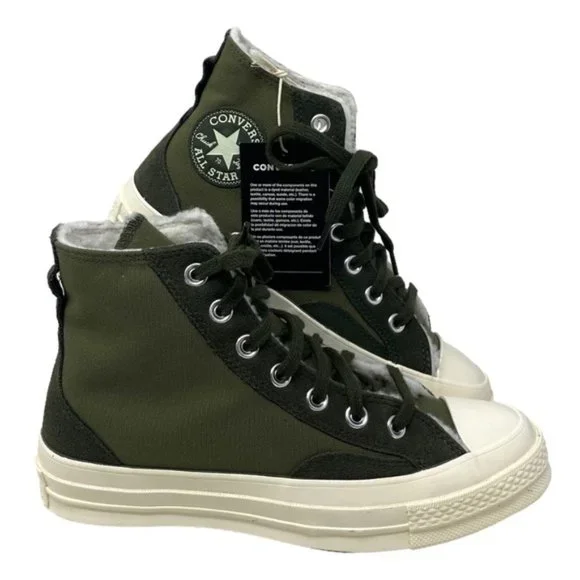 Converse Chuck 70 Shoes For Men Casual Khaki Canvas High Top Sneakers A05055C - Picture 4 of 11